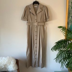 Linen Maxi Dress